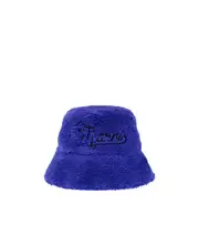 shearling bucket hat S,M Blue