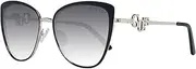 [GUESS] GF6141 Shiny Black/Gradient Smoke One Size