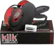 2 Line Price Date Gun/KLIK, 3000 Batch no/Best Before Labels + Ink Roller