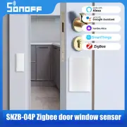 SONOFF SNZB-04P Zigbee Door Window Sensor SNZB-04 Upgraded Battery Support Alexa