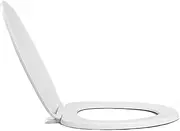 [Centoco] 600-001 Plastic Elongated Toilet Seat with Closed Front, White