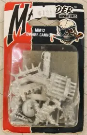 Marauder era WARHAMMER WHFB Dwarf CANNON aka ORGAN GUN mm12 - GW OOP BLISTER