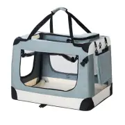 i.Pet Pet Carrier Soft Crate Dog Cat Travel 90x61CM 2XL Portable Foldable New