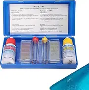 Test Kit,Swimming Pool Tester - Hot Tub Spa Pool Water Test Set for Chlorine and Test with Storage Box Yongbao
