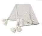 LR Home 50x60 inches Soft Modern Throw Blanket for Bed, Sofa, Couch | All-Nat...