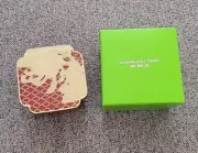 Shanghai Tang Red & Gold Enameled Trinket Box