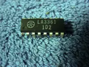 IC Sanyo LA3361 One Chip Amplifier Integrated Chip PC Circuit Board Vintage HB