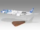 Boeing 787-9 Dreamliner ANA Star Wars Wood Handcrafted Display Model