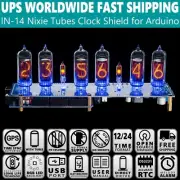 IN-14 Arduino NCS314 Shield Nixie Tubes Clock [WITH TUBES] FREE SHIPPING