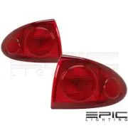 Fits 03-05 CHEVROLET CAVALIER TAIL LIGHT/LAMP Pair (Left and Right Set)