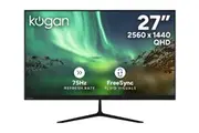 Kogan 27" QHD 75Hz Frameless FreeSync Monitor (2560 x 1440)