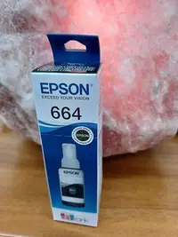 在飛比找Yahoo!奇摩拍賣優惠-☆呈運☆盒裝EPSON T6641黑原廠墨水L100 L20