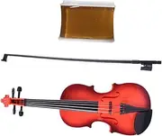 Abaodam 1 Set String Realistic Violin for Musical Instrument Plaything Safe Durable for Music Enthusiasts Photo Prop for Creative Play