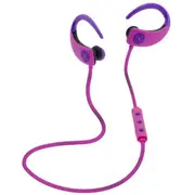 Moki Octane Wireless In-Ear Headphones - Pink Ear Hook Design - Bluetooth - Up to 5 Hours Battery Life [ACC-HPOCTP]
