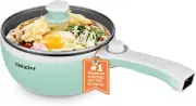 Gift-Ready Electric Mini Hot Pot - 1.5L Capacity, Includes Silicone Spatula