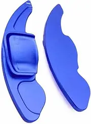 Steering Wheel Paddle Shifter Extension for Skoda Scala Monte Carlo, Aluminum Alloy Car Steering Wheel Shifter Paddle Extend Blue