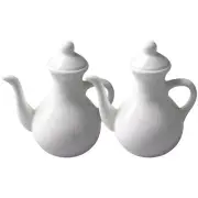 2 Pcs Kitchen Spice Jar Vinegar Dispenser Condiment Liquid Pot Lovers