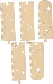 CIMAXIC Accurate Measurement Scale Ruler Nordic Decorative Growth Chart Boys and Girls Growth Chart Wall for Children Room