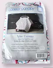 Carseat Canopy TYLER pattern Infant Car Seat Canopy New