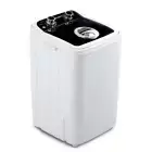 Devanti 4.6Kg Mini Portable Washing Machine - Black plastic Washing Machines