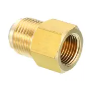 3/8'' Female Flare x 1/2'' Male Flare Connectors, Brass Adapter Reducing