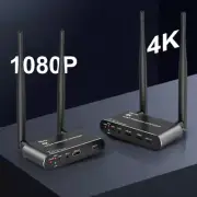 200m 1080p 4K HDMI Wireless Extender Video Transmitter Receiver Display Dongle