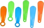 [DEARMAMY] Shoe Trees for Men Long Handle Shoe Horn Boot Horn for Travel Boot Remover Hooks Lazy Shoe Helper for Seniors Set of 2 Safe and Comfortable Plastic Material