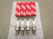 FITS: 80 - 88 TOYOTA COROLLA 1.6 L / 1.8L 4CYL SPARK PLUG QTY 4 OEM BRAND NEW (for: Toyota)