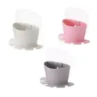 Suction Cup Rack Bathroom Brush Holder Adhesive Toothbrush Self-adhesive Wall