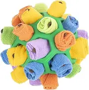 Slow Feeder Pet Toy – Colourful Snuffle Toy – Alleviates Anxiety – Dog Treat Dispenser Lowers Hasty Consumption – Boosts Companionship In Pets & Owners – Smell Sensitive Snuffle Pet Toy- Interactive Play Mat (Green)