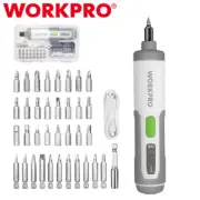 WORKPRO 4V Electric Screwdriver Rechargeable Cordless Screwdriver Set with 35Bit