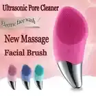 Electric Silicon Facial face Cleaner Waterproof Facial Brush Cleansing Massager
