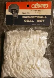 Vtg NOS Olymped Basketball Net 21" 12 loop nylon