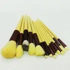 13pcs/set Brushes Soft Bristle Brush Head Contour Brush Eye Shadow Blush Brush