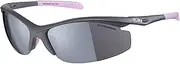 Sunwise Peak Sunglasses - Grey with Pink