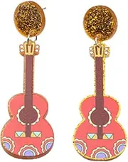 Cinco De Mayo Earrings Acrylic Colorful Mexican Earrings Sombrero Fiesta Drop Earrings Taco Earrings for Mexico Theme Party Carnivals