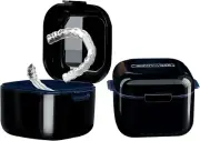 Denture Bath Case Denture Cup Retainer Case Cute Night Mouth Guard Box Holder