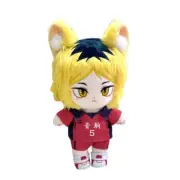 Haikyuu!! Kenma Kozume Plush Doll Stuffed Toy Anime Dress up Cotton Dolls 20cm