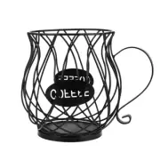 1PC coffee pod organizer fruits basket coffee mug coffee cup holder Iron