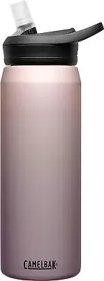 CamelBak Eddy+ Water Bottle with Straw - Insulated Stainless Steel, 25 oz, Rose
