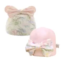 在飛比找momo購物網優惠-【JoyNa】2入-寶寶帽子 雙層胎帽 嬰兒帽(新生兒帽子.