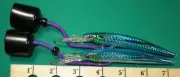 #009 1-PREMIUM FISHING LURE pool cue chalk holder HEX, ROUND OR SQUARE CHALK
