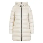 [Moncler] Moncler Hooded Quilted Coat II NUMERIC WHITE