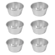 6 Pcs Baking Molds Individual Muffin Tins Air Fryer Pie for