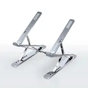 Adjustable Aluminum Cooling Pad Laptop Stand for Macbook Laptop Computer