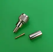 (2 PACKS) Mini UHF Male RG58 RG142 LMR195 Crimp-On Connector - USA Seller