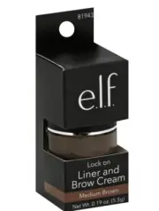 E.L.F Lock on Liner & Brow Cream -Medium Brown- FREE SHIPPING!!!!