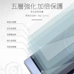 SONY XA2Ultra 高清透明9H鋼化膜手機保護貼(XA2 Ultra保護貼 XA2 Ultra鋼化膜)