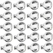 ULTECHNOVO Water Bottle 20pcs Empty Leak Bulb Bottles Pet Container for Party Decorations Random Color