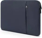[CaseBuy] Laptop Sleeve Case for MacBook Air 15 inch with Apple M2 M3 M4 Chip A2941 A3114 A3241, MacBook Air 15 Carrying Case Water-Resistant Shockproof Accessories Bag -Navy Blue